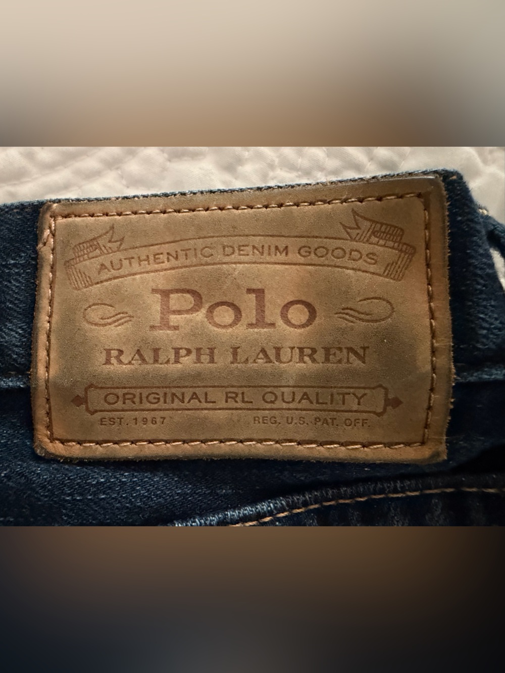 Polo Ralph Lauren Sullivan Slim Stretch Jeans Dark Wash Men’s 34x30 - Picture 3 of 6